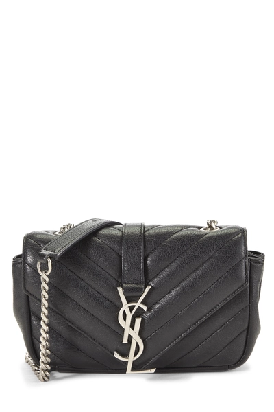 Black Lambskin Baby Chain Bag