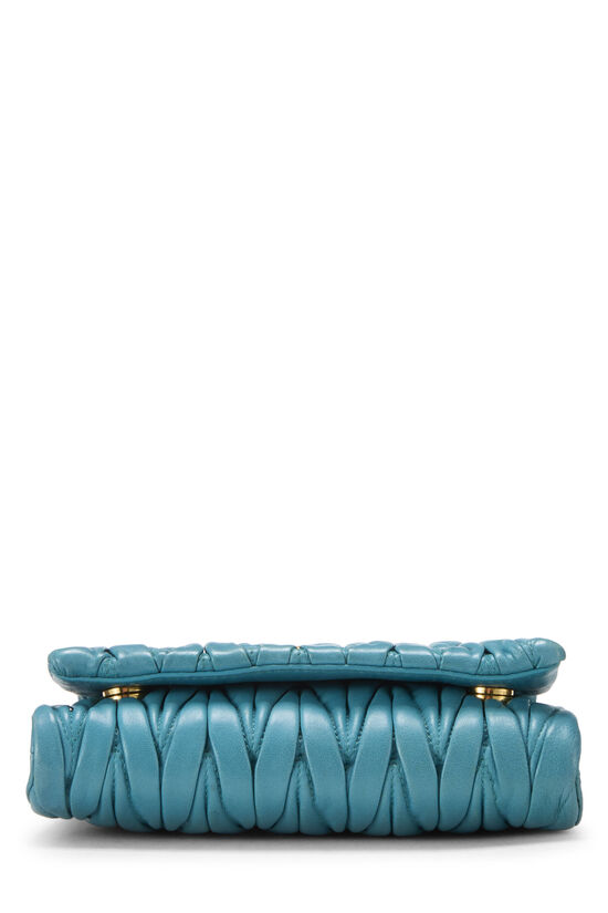 Blue Nappa Leather Crossbody, , large image number 4