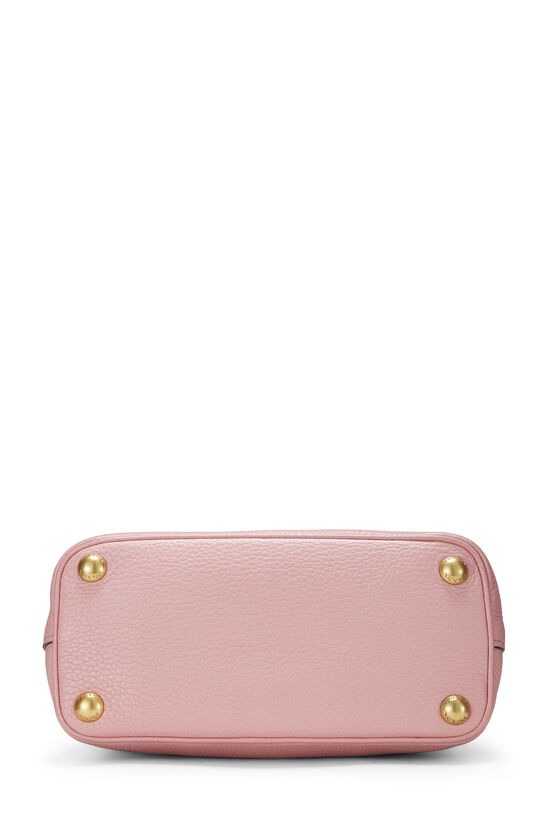 Prada Wallet on Chain Vitello Daino Pink