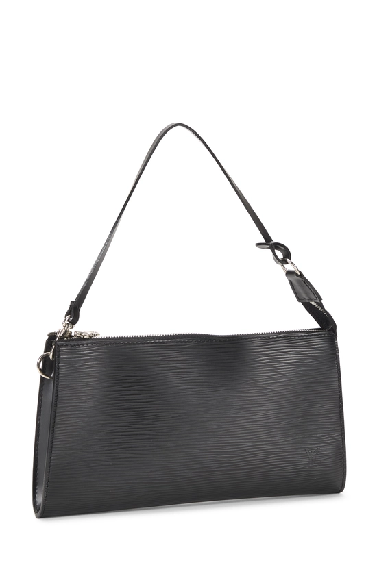 Black Epi Pochette Accessoires, , large image number 1