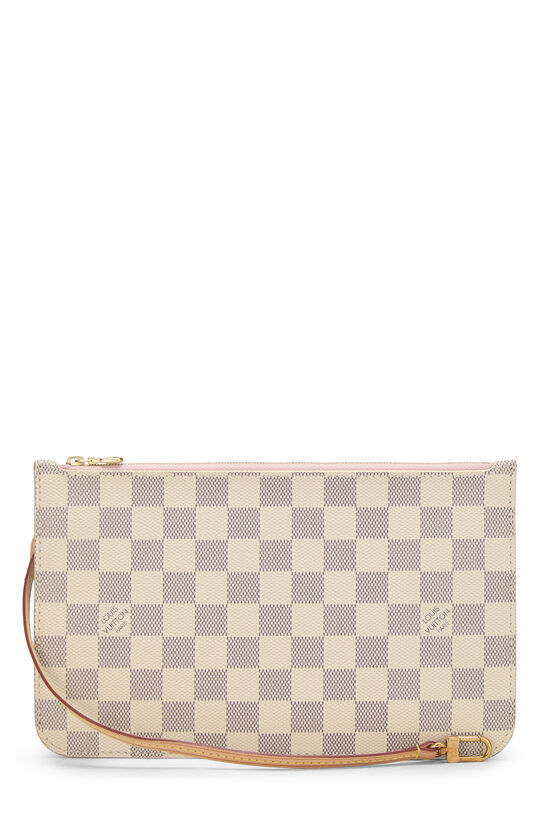 Damier Azur Neverfull Pouch, , large image number 0