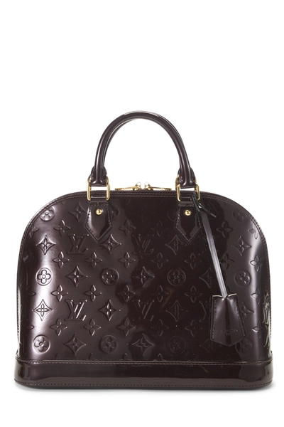 Louis Vuitton Amarante Monogram Vernis Alma PM NM