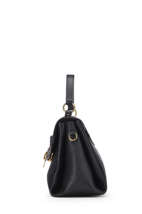 Louis Vuitton, Black Georges BB Monogram Empreinte Leath…