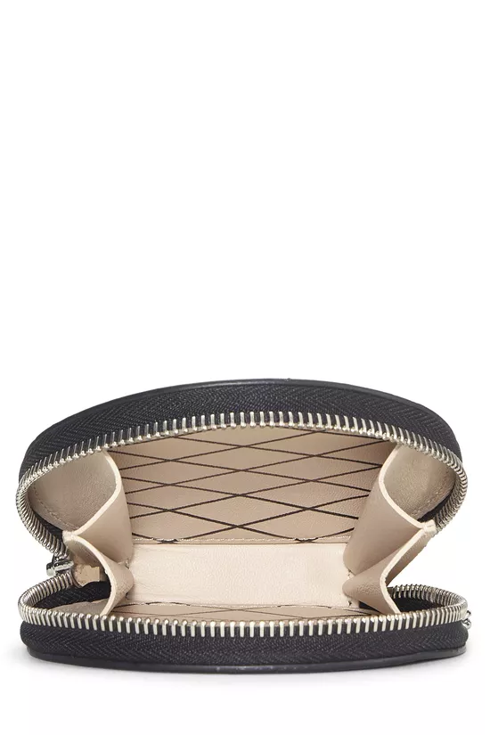 Black Monogram Canvas Splash Zippy Coin Purse, , large image number 3