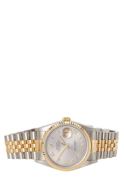Stainless Steel & 18K Yellow Gold Datejust 16233 36mm, , large