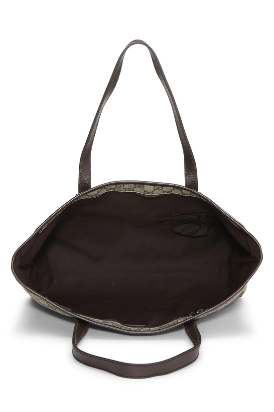Brown GG Supreme Canvas Tote Large, , large image number 5