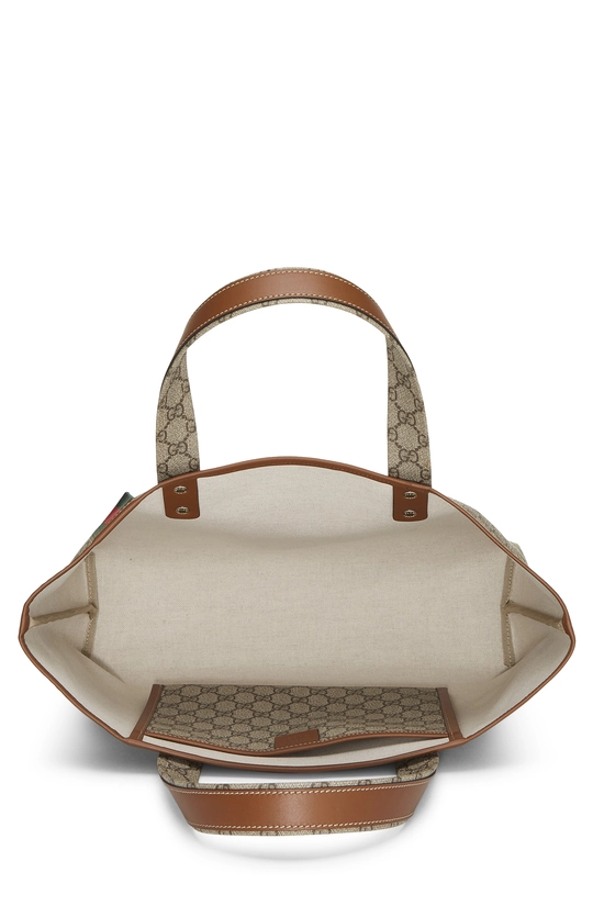 Original GG Supreme Canvas Web Loop Tote, , large image number 5