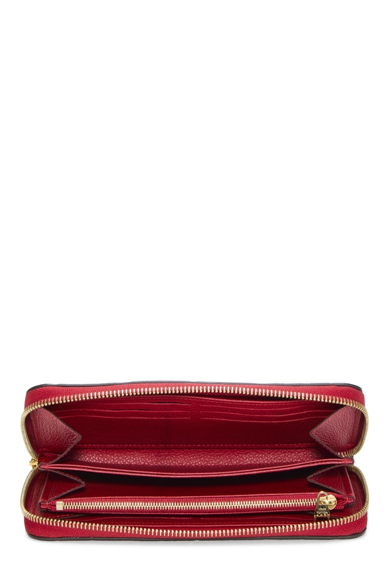 Red Monogram Empreinte Zippy Continental Wallet, , large image number 3