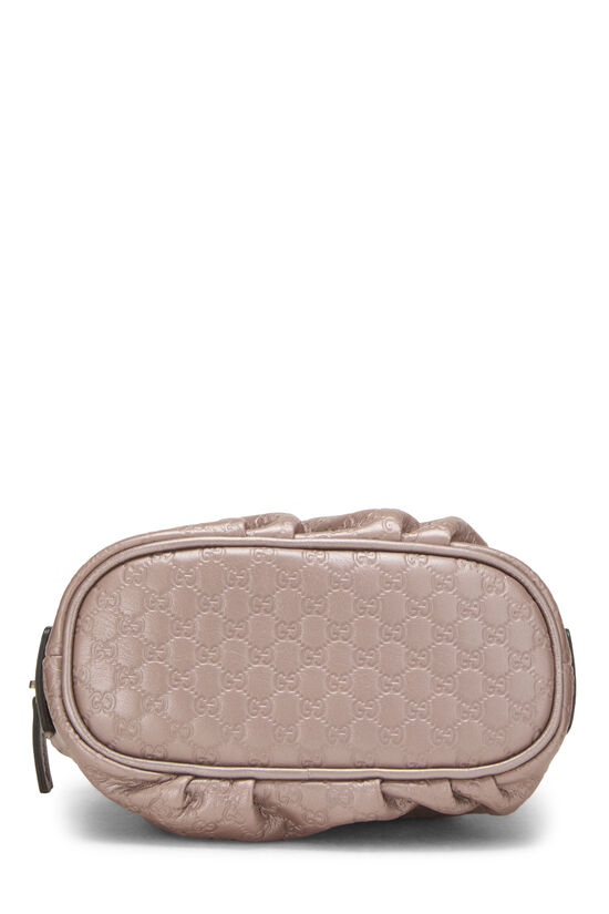 Pink Microguccissima Cosmetic Pouch, , large image number 4