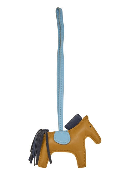 Multicolor Milo Leather Rodeo Bag Charm PM, , large