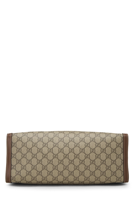 Brown GG Supreme Canvas Padlock Shoulder Bag Medium, , large image number 4