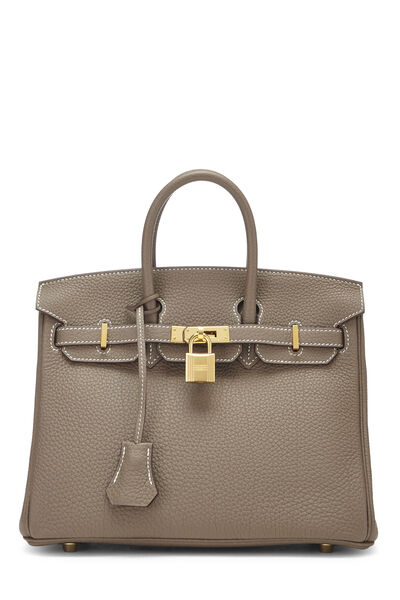 Etoupe Togo Birkin 25