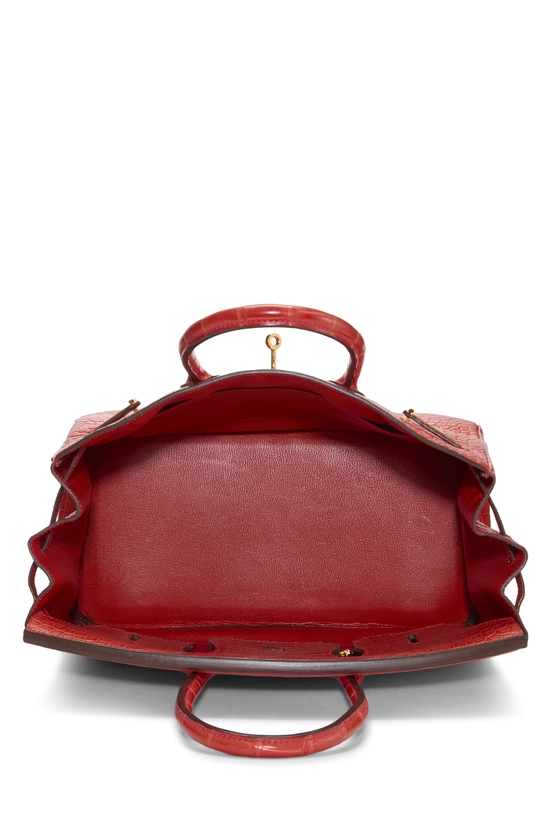 Geranium Matte Alligator Birkin 35, , large image number 5