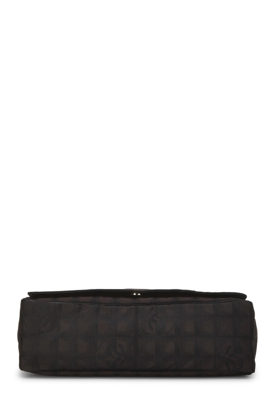 Brown Nylon Travel Line Messenger, , large image number 4