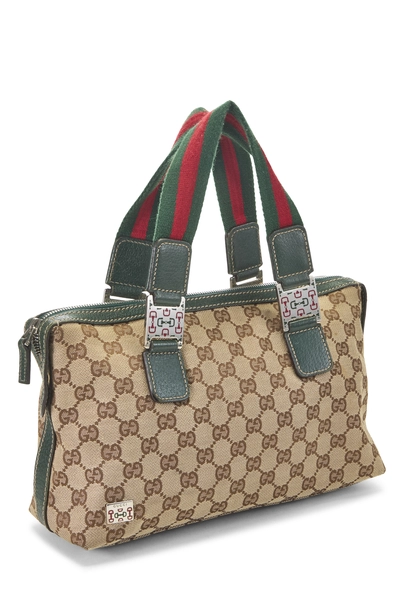Gucci Green Original GG Canvas Pop Hobo — photo 2