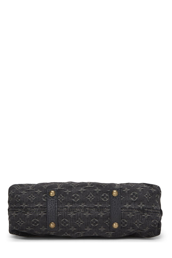 Louis Vuitton Black Monogram Denim Neo Cabby GM Bag - Yoogi's Closet