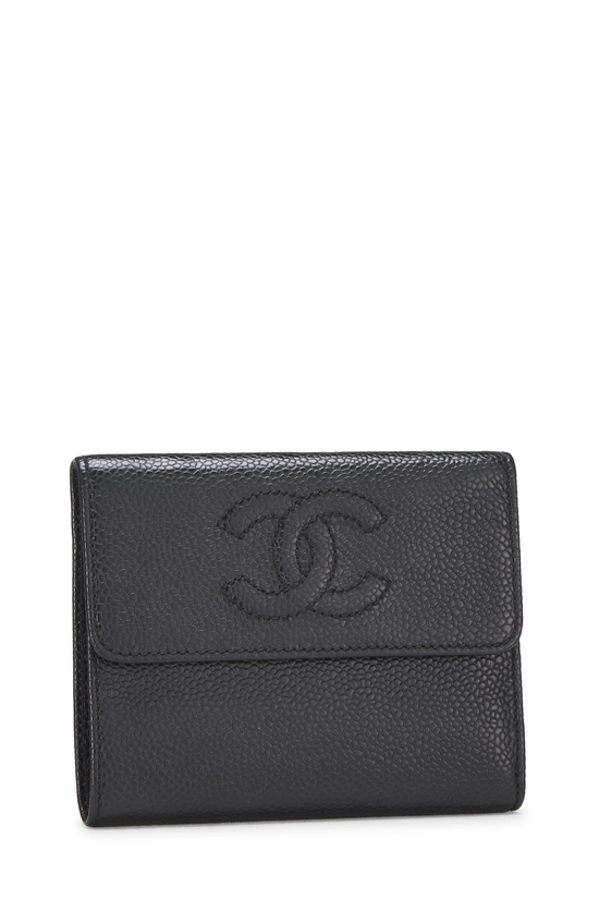 Black Caviar Timeless 'CC' Compact Wallet, , large image number 1