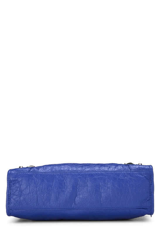 Blue Agneau Classic City Bag Small, , large image number 4