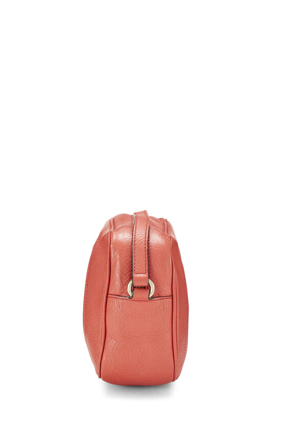 Coral Grained Leather Soho Disco, , large image number 3