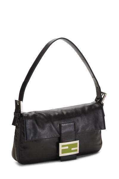 Black Leather Baguette, , large