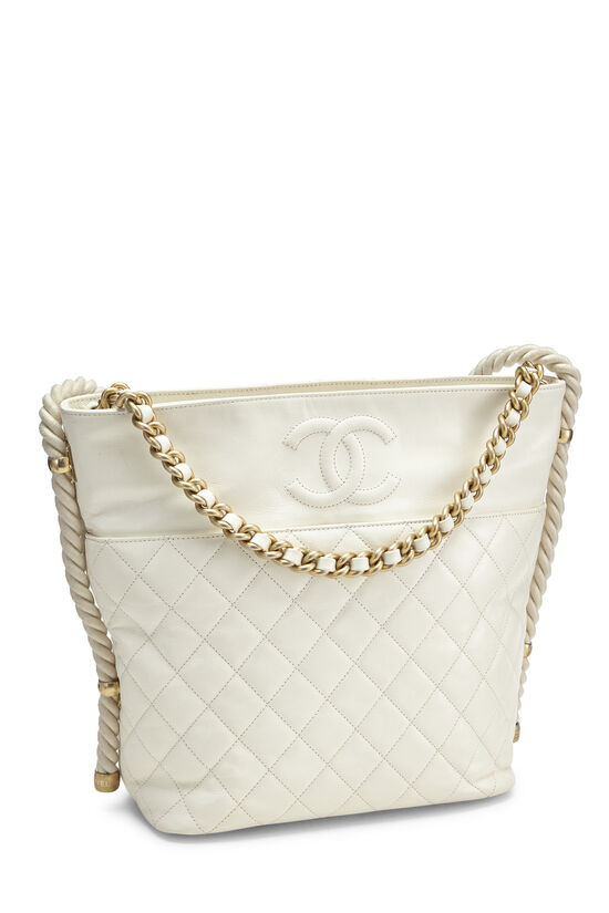 Chanel Womens Shoulder Bags, White