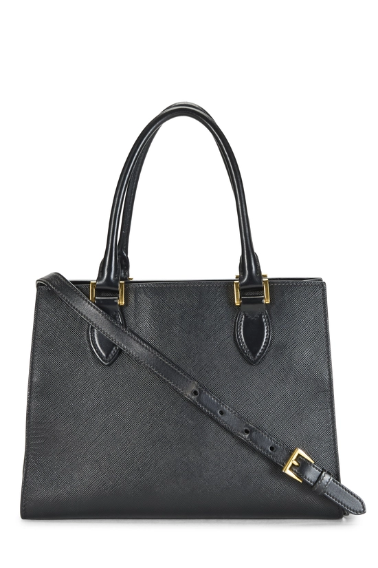 Black Saffiano Monochrome Tote Small, , large image number 3