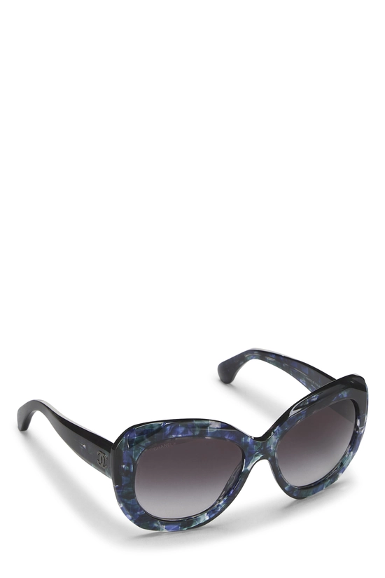 Blue Acetate Sunglasses 71083, , large image number 1