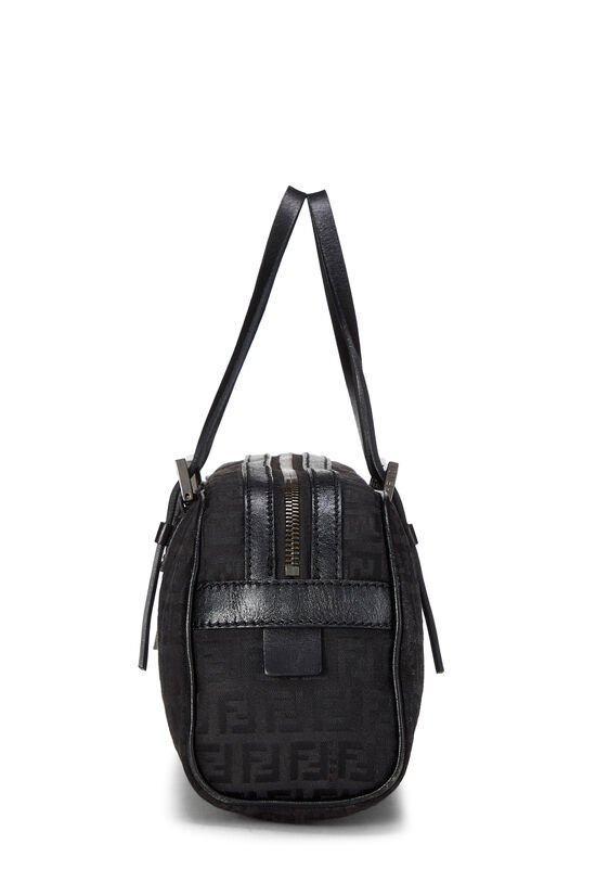 Black Zucchino Canvas Long Handbag, , large image number 3