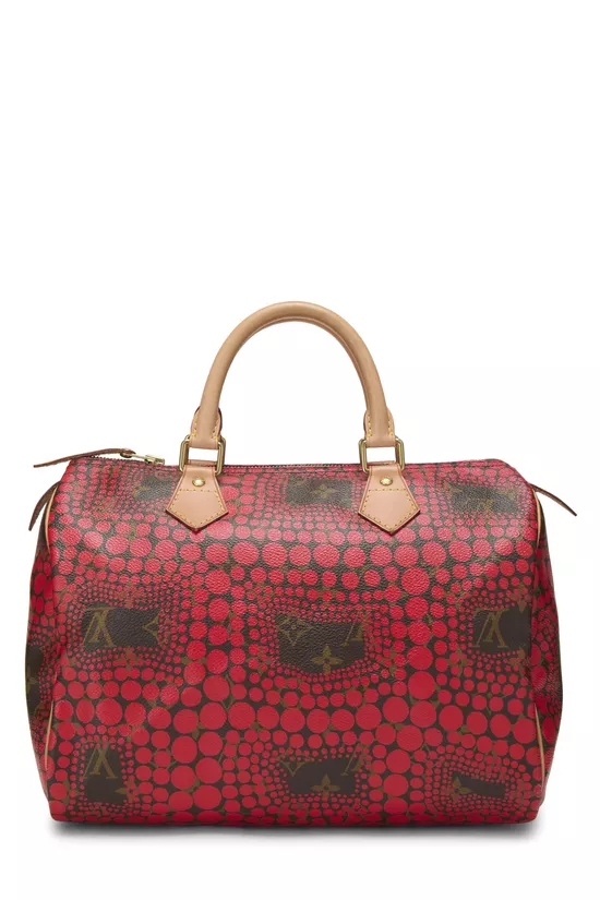 Pre-Owned Yayoi Kusama x Louis Vuitton Red Monogram Dots Infinity