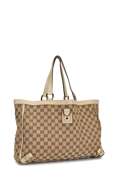 Gucci Original GG Canvas D-Ring Abbey Tote Large — photo 2