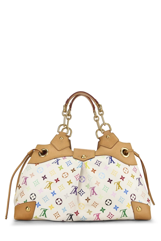 Takashi Murakami x Louis Vuitton White Monogram Multicolore Ursula, , large image number 3