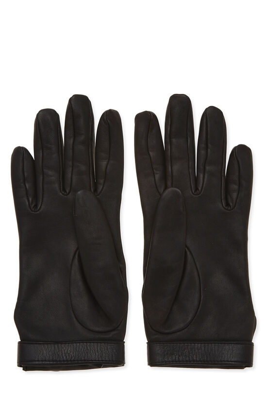 Black Lambskin Gloves, , large image number 1