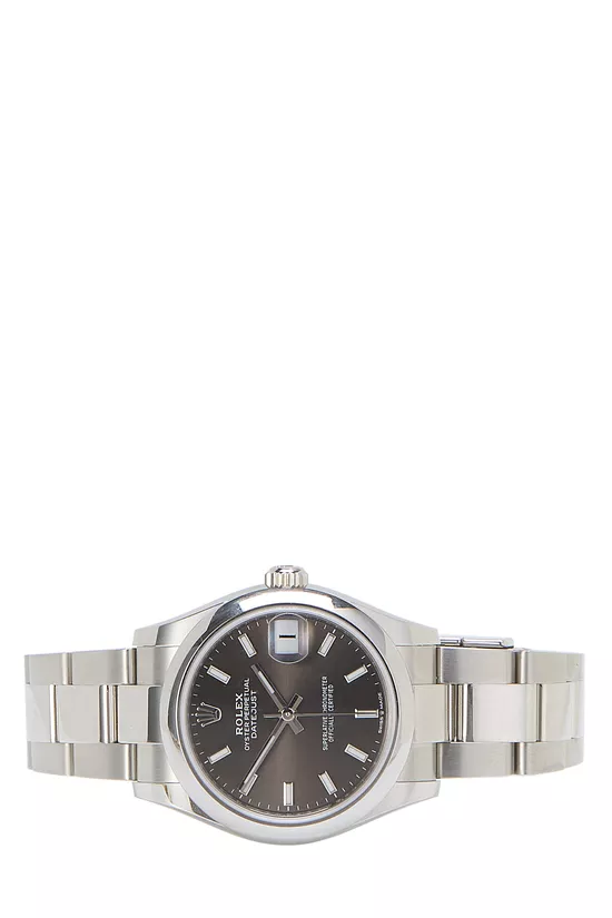 Dark Grey Stainless Steel Datejust 278240 31mm, , large image number 2