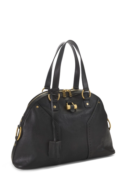 YSL Black Leather Muse Large — photo 2