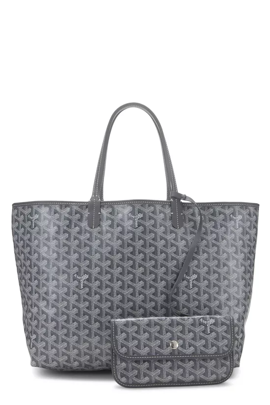 Grey Goyardine Canvas Saint-Louis PM, , large image number 3