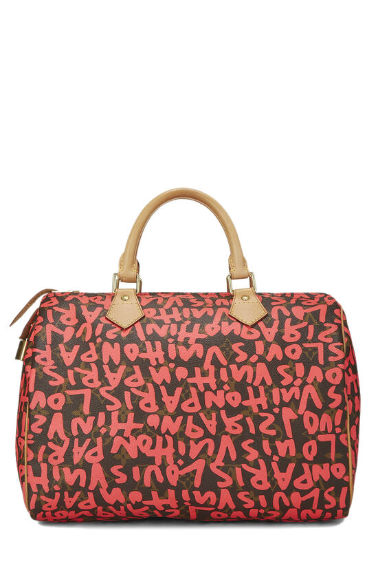 Louis Vuitton, Bags, Louis Vuitton Gm Graffiti Neverfull Stephen Neon