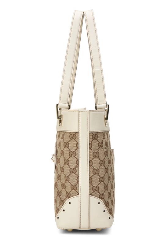Original GG Canvas Punch Vertical Tote, , large image number 2