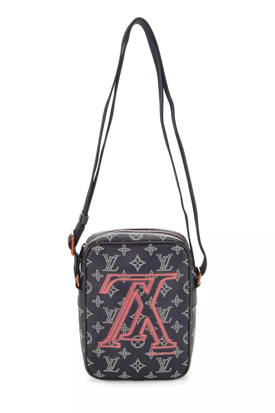 Kim Jones x Louis Vuitton Navy Monogram Upside Down Danube PM, , large image number 0