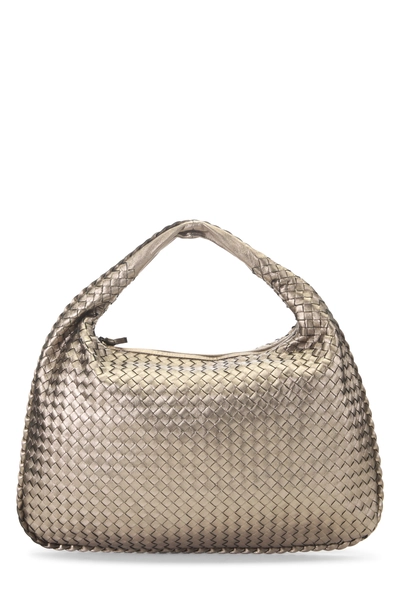 Gold Intrecciato Veneta Hobo Large