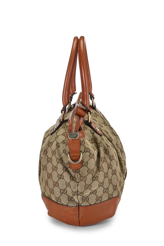 Orange Original GG Canvas Sukey Zip Handbag, , large image number 2