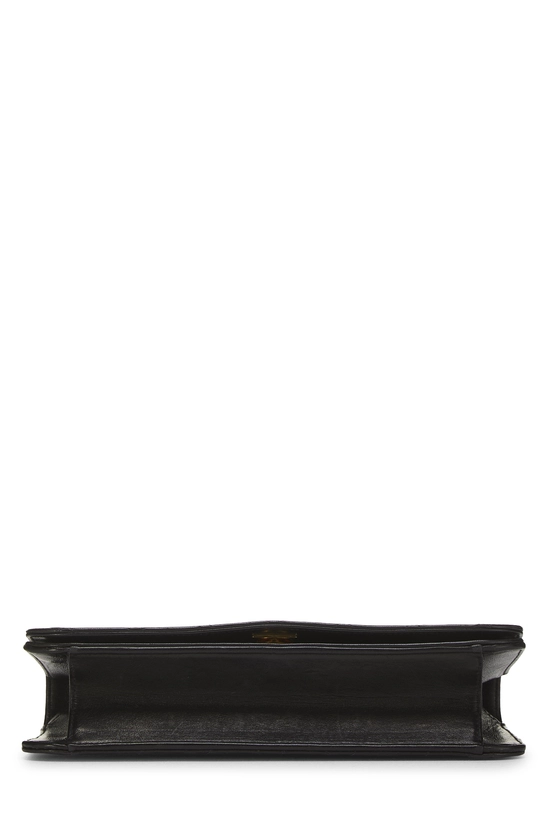 Black Quilted Lambskin Snap Full Flap Small, , large image number 4