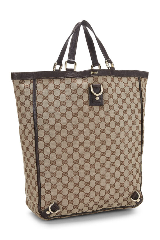 Original GG Canvas Abbey Vertical Tote, , large image number 1