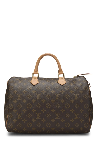 Louis Vuitton Monogram Canvas Speedy 35