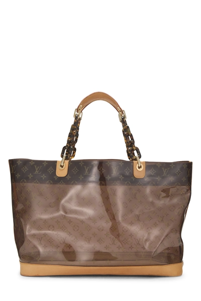 Brown Monogram Vinyl Ambre Cabas GM 