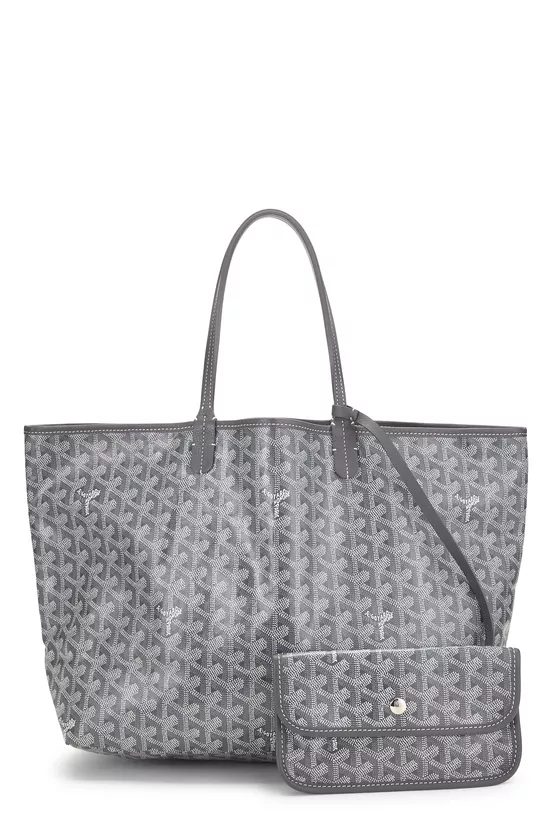 Grey Goyardine Canvas Saint-Louis PM, , large image number 3