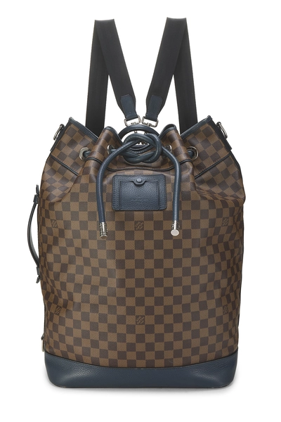 Louis Vuitton Navy Damier Ebene Sac Marin