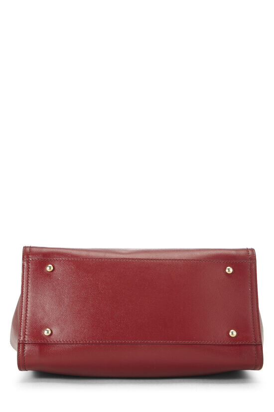 Red Leather Deauville Small , , large image number 4