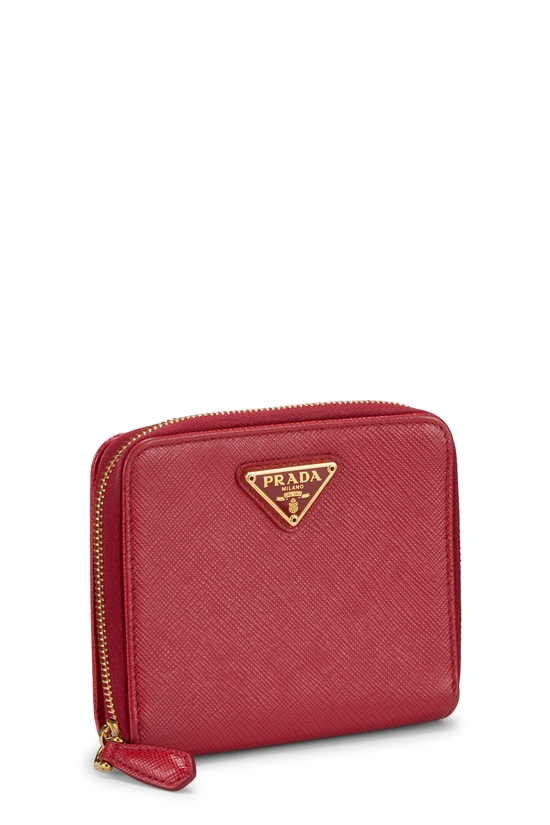Red Saffiano Coin Purse, , large image number 1