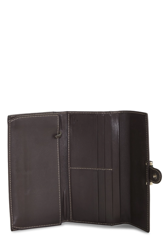 Brown Original GG Canvas Web Continental Wallet, , large image number 3