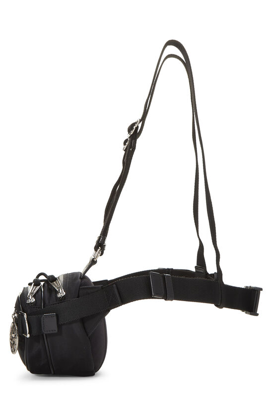 Black Nylon Cannon Belt Bag, , large image number 2